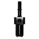 Adapter, Quick Disconnect Female 3/8" to Male 3/8" with 1/8" Port - QDA-38F-38M-18PORT
