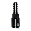 Adapter, 5/16" Quick-Connect Female to 5/16" Hose Barb, Black - QDA-56F-56BARB