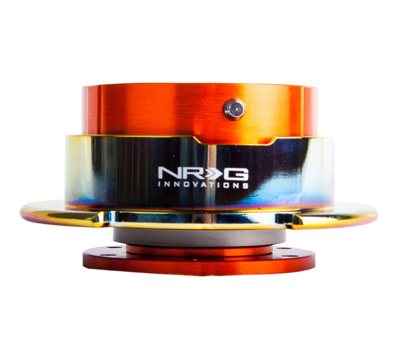 NRG Quick Release 2.5 - Orange Body/Neo Chrome Ring - SRK-250OR/MC