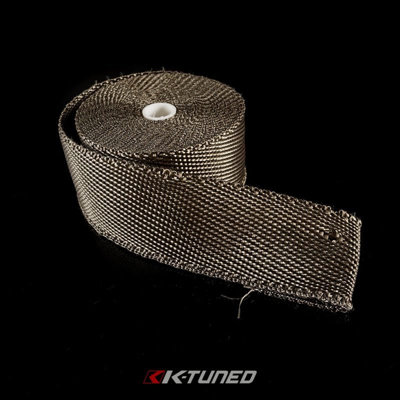 K-Tuned Titanium Heat Wrap - 2" x 25' - KTD-HTW-225