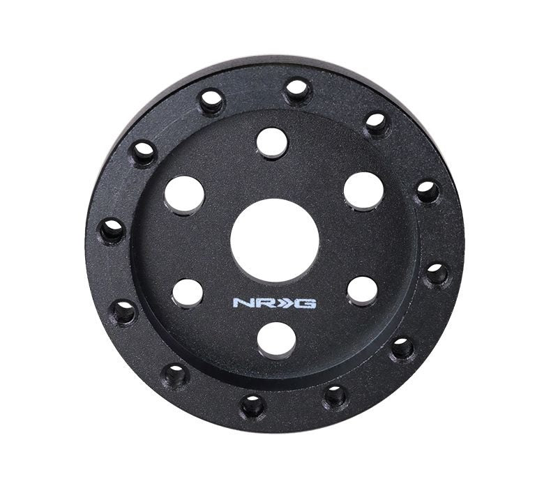 NRG 3 Hole to 6 Hole Steering Wheel Adapter 1/2" Black - SRK-36BK
