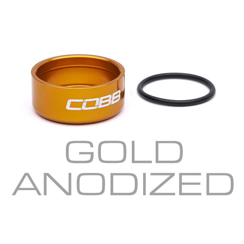 Cobb Tuning Knob Trim Ring for Cobb Weighted Knob - Gold Anodized - SUB-001-422-GOLD