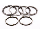 Synchrotech Carbon 1-2 friction 3-6 Steel / Carbon Synchro set - 3S Stealth / 3000 6 speed - SYN-3SC