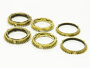 Synchrotech 1-6 Carbon Synchro Set (Single Cone 5/6) - 05-06 RSX Type S, 06-15 Civic Si, 05-08 TSX, 05-06 CTR K20 6 speed - SYN117