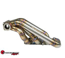 SpeedFactory Racing K-Series Sidewinder Turbo Manifold - T4 Open - Single 44/46mm V-Band Wastegate Flange - SF-04-056