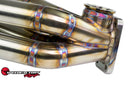 SpeedFactory Racing K-Series Sidewinder Turbo Manifold - T4 Open - Single 44/46mm V-Band Wastegate Flange - SF-04-056