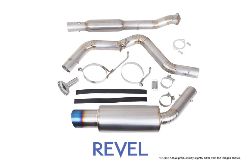 Revel Medallion Ultra Ti Titanium Single Exit Catback Exhaust - 08-21 WRX; 11-21 STI - T60188R