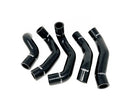Torque Solution Silicone Radiator Hose Kit - 2013-2017 Hyundai Veloster 1.6 Turbo - Black - TS-CH-729BK