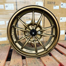 PLM Performance M10 Wheels *SET OF 4* Bronze 16x7, +43, 4x100 - PLM-WHEEL-M10-BRONZE-16-4L-SET