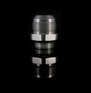 K-Tuned Silver 16AN to 12OR Adapter (w/o-ring) (Upper Coolant Housing) - KUW-16A-12OR