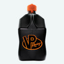 VP Racing 5.5 Gallon Motorsport Container Utility Square Fuel Jug - V-Twin Black - 3854