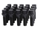 Mevius Lug Bolts - Cone - 60 Deg Tap - M14x1.50 - Black
