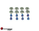 SpeedFactory Racing H-Series VTEC Titanium Valve Cover Hardware Kit - Raw - SF-02-076-H22