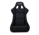 NRG Carbon Fiber Bucket Seat (Large), Cloth, Blue Carbon Back Finish - RSC-302CF/BL
