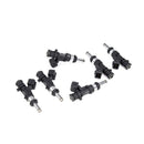 DeatschWerks 17MX-00-1100-6 Fuel Injectors for BMW E46 M52 and 2007-13 BMW E90/E93 N52, 2005-09 Porsche 911 997.1 3.6L Turbo â€“ Set of 6