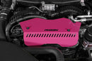 Perrin Pulley Cover - Hyper Pink - 2022+ Subaru WRX (w/o AOS Installed) - PSP-ENG-153HP