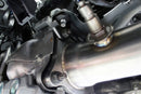 Perrin Turbo Bracket 2pc Kit - 15-21 Subaru WRX, 14-18 Forester XT - PSP-EXT-235BK