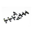 DeatschWerks 16S-06-2200-8 High-Flow Fuel Injectors for BMW M3 E90/E92/E93, M5 E39, and Nissan Titan 5.6L - Set of 8