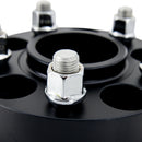 Mishimoto Wheel Spacers - 5x114.3 / 70.5 Bore / 25mm / M14x1.50 - Black - MMWS-001-250BK