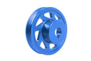 Perrin EJ Engines (w/o AC ONLY) Crank Pulley - Blue - 93-11 Subaru Impreza / 02-14 WRX / 04-21 STI - PSP-ENG-102BL