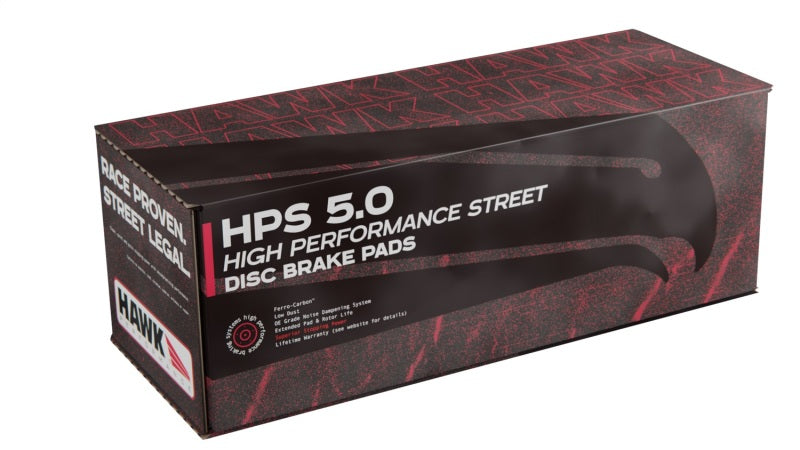 Hawk HPS 5.0 Street Front Brake Pads - 2013-2014 Ford Escape (FWD Only) - HB519B.682