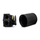 Mishimoto Parallel Port Universal Baffled Oil Catch Can - MMBCC-PPTWO