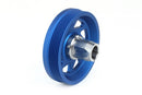 Perrin Lightweight Crank Pulley (FA/FB Engines w/Large Hub) - Blue - 19-21 Subaru WRX / 16-18 Forester - PSP-ENG-104BL