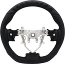 Blox Racing 08-14 Subaru WRX/STI Leather Steering Wheel Black Stitching - BXSW-50000-B