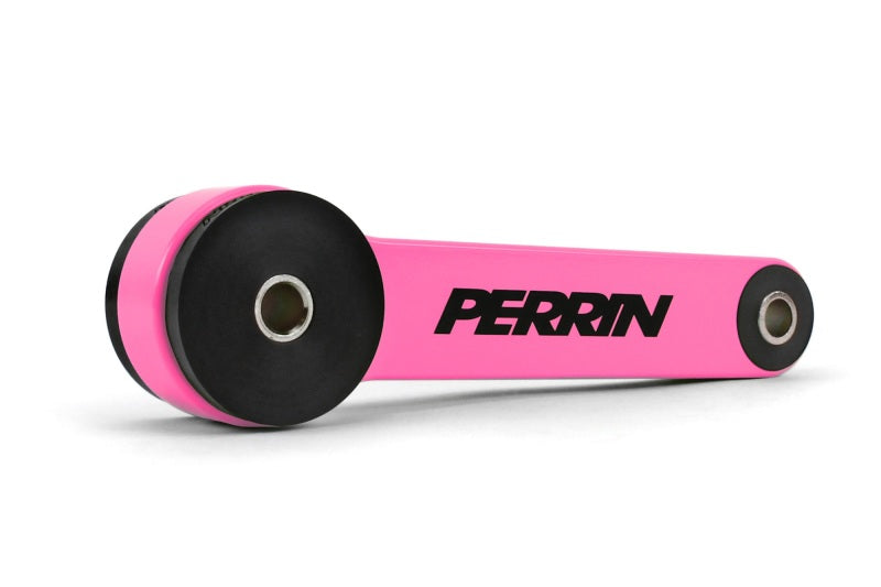 Perrin Pitch Stop Mount - Hyper Pink - 02-24 WRX / 04-21 STI, 05-09 Legacy GT, 19-24 Ascent - PSP-DRV-101HP