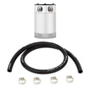 Mishimoto Universal Compact Baffled Oil Catch Can - 2-Port - Polished - MMBCC-CBTWO-P