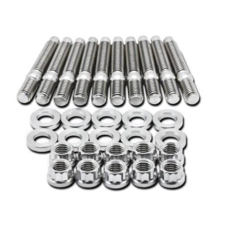 Blox Racing SUS303 Stainless Steel Intake Manifold Stud Kit M8 x 1.25mm 55mm in Length - 8-piece - BXFL-00308-8
