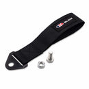 Blox Racing Universal Tow Strap With Blox Logo - Black - BXAP-00034-BK