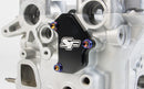 SpeedFactory Racing Billet B-Series VTEC Solenoid Block Off Plate - Burnt Titanium Hardware - SF-02-024-TB