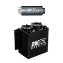 DeatschWerks 2.5L Modular Surge Tank with DW250iL In-Line Fuel Pump