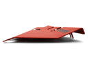 Perrin Radiator Shroud (Without OEM Intake Scoop) - Red - 15-21 WRX/STI - PSP-ENG-512-2RD