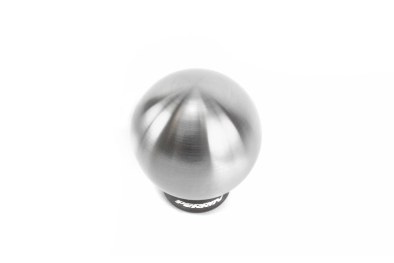 Perrin 2.0in. SS Ball Shift Knob (w/Rattle Fix) - Brushed - 15-24 Subaru WRX - PSP-INR-132-3