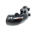 Torque Solution HD Hard Turbo Inlet for 2002-2007 Subaru WRX and 2004-2021 STI, Carbon Fiber, 3-inch OEM Inlet