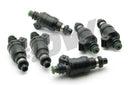 DeatschWerks 42M-02-1000-6 1000cc Low Impedance Top Feed Fuel Injectors for Mitsubishi 3000GT and Dodge Stealth