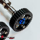 SpeedFactory Racing Titanium Cam Gear Stud Kit - B/H Series VTEC - Burnt - SF-02-075-M10-AB-KIT