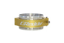 GReddy 3.5 Inch Gold Anodized Aluminum Boost Tube Clamp Set