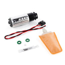 DeatschWerks DW300C 340LPH Compact Fuel Pump with Mounting Clips and Install Kit for Toyota Corolla, Lotus Elise/Exige 04+