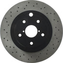 Stop Tech REAR Premium OE Style Cross Drilled Rotor - 18+ STI - 128.47039
