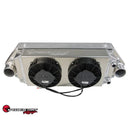 SpeedFactory Racing Dual Backdoor Intercooler | Tucked Radiator Combo - HP 1000HP - K J-Series -16AN - SF-06-100-086-033