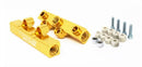Torque Solution Top Feed Fuel Rails for 02-14 Subaru WRX / 07-18 STI - Gold - TS-SU-400G.2