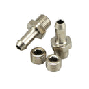 Turbosmart 1/8 Inch NPT to 6mm Hose Tail Fittings and Blanks for Automotive Applications