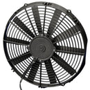 SPAL 14.00" Inch Electric Fan Puller Style Low Profile 1038 CFM 10 Straight Style Blades - 30100385