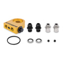 Mishimoto Universal Thermostatic Oil Cooler Kit 13-Row Black - MMOC-U13TBK