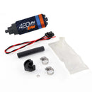 DeatschWerks DW420 Series 420 LPH In-Tank Fuel Pump with Install Kit for Nissan 240SX S14/S15 and Skyline R33/R34