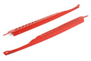 Perrin Fender Shroud Set - Red - 08-14 Subaru WRX/STI - PSP-ENG-549RD