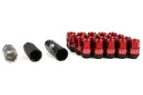 Project Kics Leggdura Racing Shell Type Lug Nut 35Mm Closed-End Look 16 Pcs + 4 Locks 12X1.25 Red - WCL3513R
